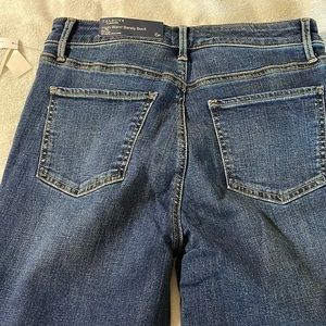 Talbots NWT High-waisted barely boot jeans